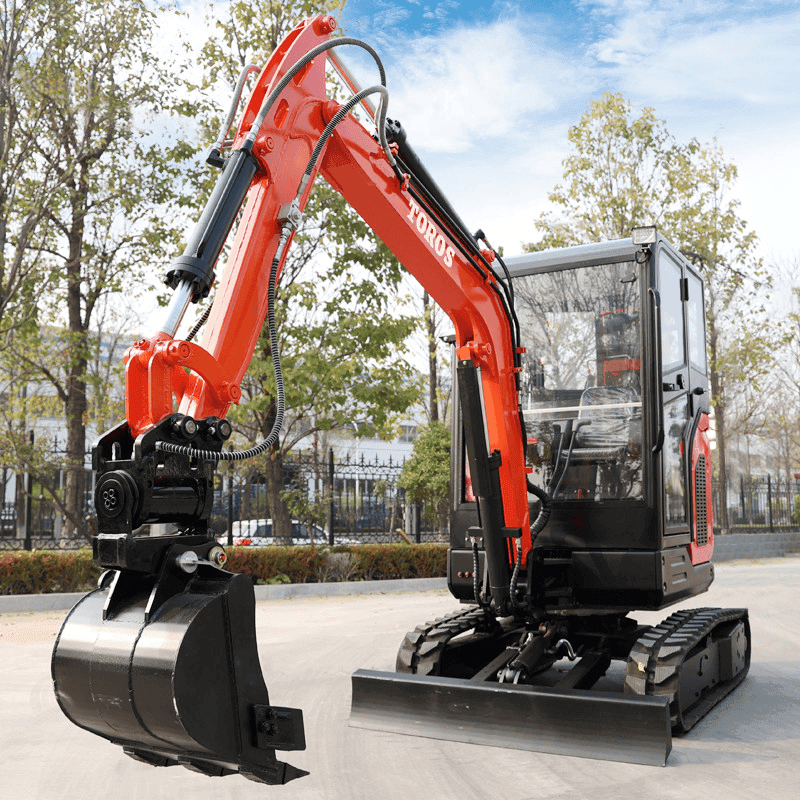 Mini Pelle 2,5T – 24,5 KW – TOROS TE-25