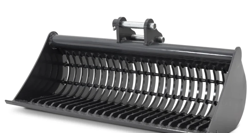 Godet grille, squelette pour mini pelle S100 – 80cm